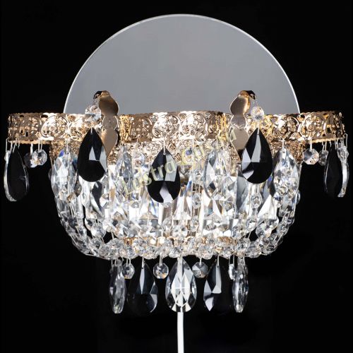 Бра Камея Флора черная в Сочи Бра Камея Флора черная в Сочи