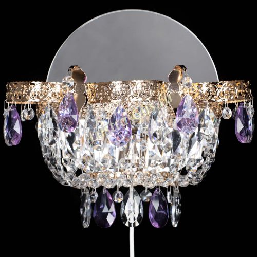 Бра Камея Флора фиолетовая в Сочи Бра Камея Флора фиолетовая в Сочи