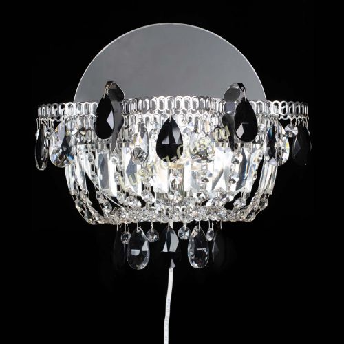 Бра Камея черная в Сочи Гусь Хрустальный