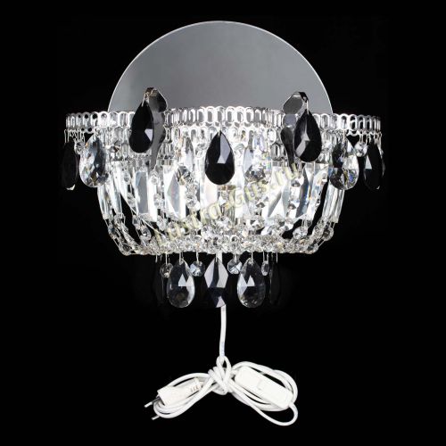 Бра Камея черная в Сочи Гусь Хрустальный