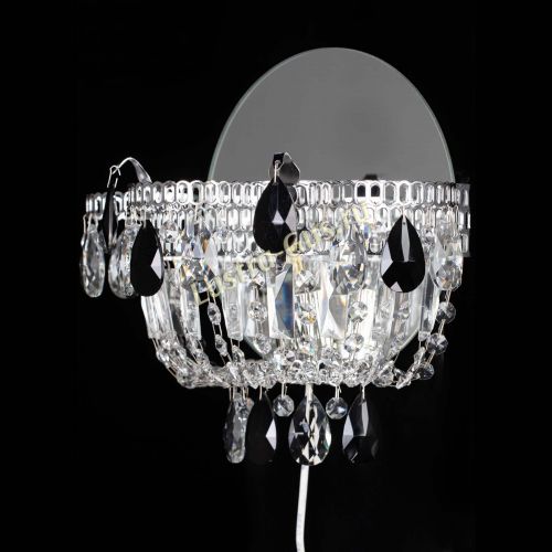 Бра Камея черная в Сочи Гусь Хрустальный