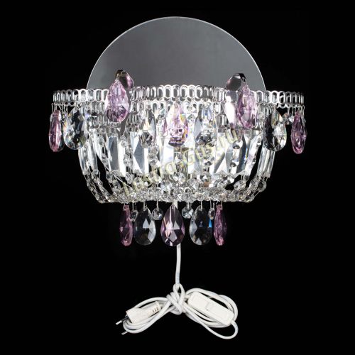 Бра Камея розовая в Сочи Гусь Хрустальный