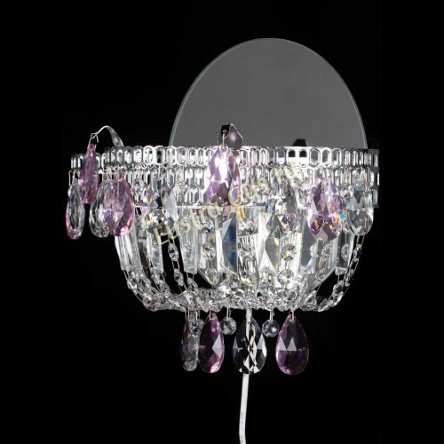 Бра Камея розовая в Сочи Гусь Хрустальный