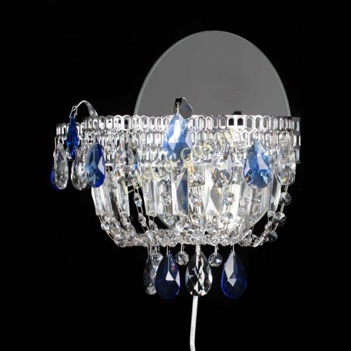 Бра Камея синяя в Сочи Гусь Хрустальный