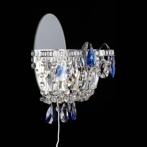 Бра Камея синяя в Сочи Гусь Хрустальный