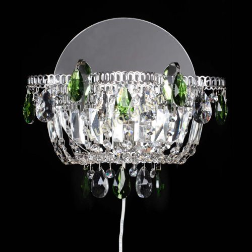 Бра Камея зеленая в Сочи Гусь Хрустальный