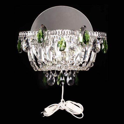 Бра Камея зеленая в Сочи Гусь Хрустальный