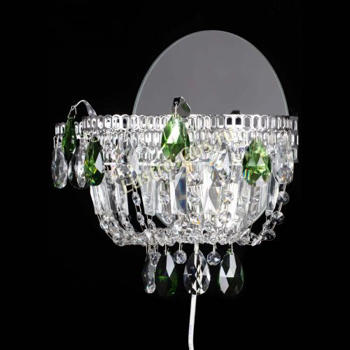 Бра Камея зеленая в Сочи Гусь Хрустальный