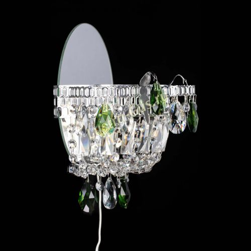 Бра Камея зеленая в Сочи Гусь Хрустальный