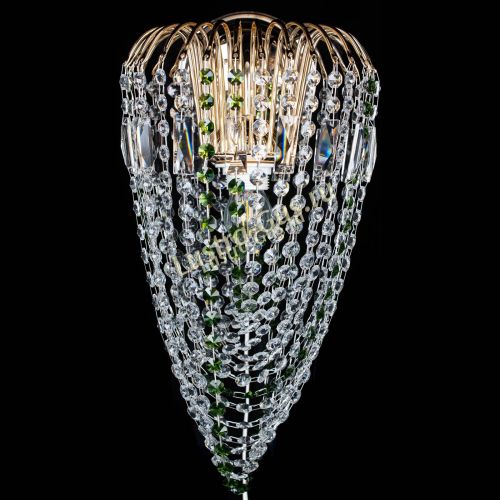 Бра Каскад Водоворот зеленая в Сочи Гусь Хрустальный