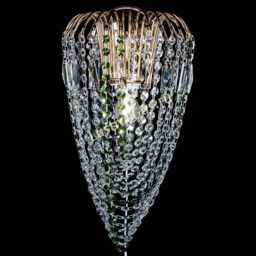 Бра Каскад Водоворот зеленая в Сочи Гусь Хрустальный