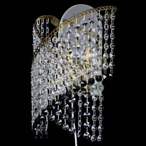 Бра Космея №1 черная под бронзу в Сочи Гусь Хрустальный