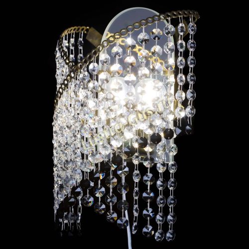 Бра Космея №1 черная под бронзу в Сочи Гусь Хрустальный