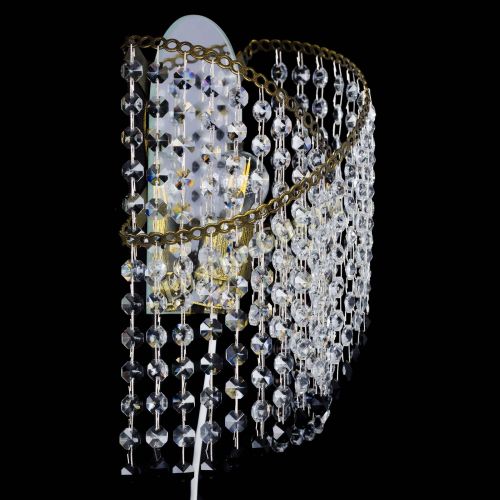 Бра Космея №1 черная под бронзу в Сочи Гусь Хрустальный