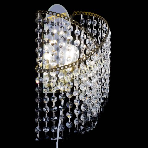 Бра Космея №1 черная под бронзу в Сочи Гусь Хрустальный