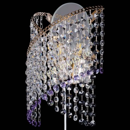 Бра Космея №1 фиолетовая в Сочи Гусь Хрустальный