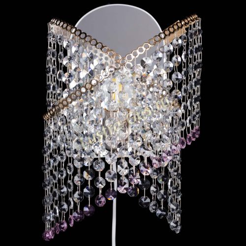 Бра Космея №1 розовая в Сочи Гусь Хрустальный