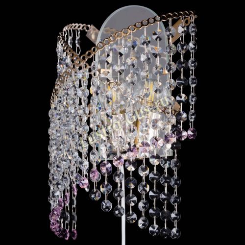 Бра Космея №1 розовая в Сочи Гусь Хрустальный