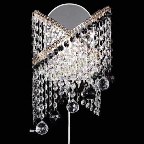 Бра Космея №3 черная в Сочи Гусь Хрустальный