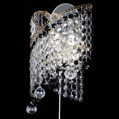 Бра Космея №3 черная в Сочи Гусь Хрустальный