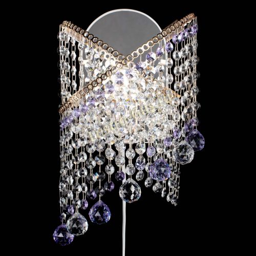 Бра Космея №3 фиолетовая в Сочи Гусь Хрустальный