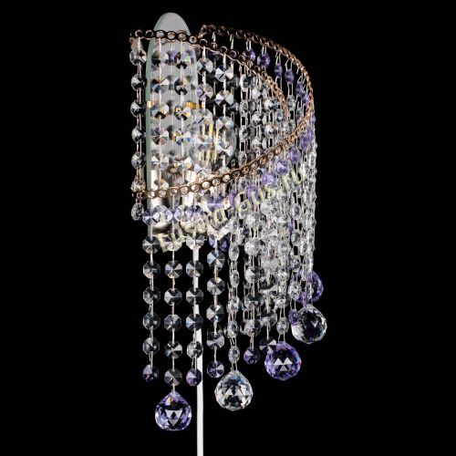 Бра Космея №3 фиолетовая в Сочи Гусь Хрустальный