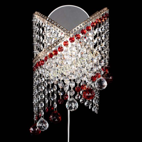 Бра Космея №3 красная в Сочи Гусь Хрустальный