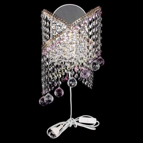 Бра Космея №3 розовая в Сочи Гусь Хрустальный