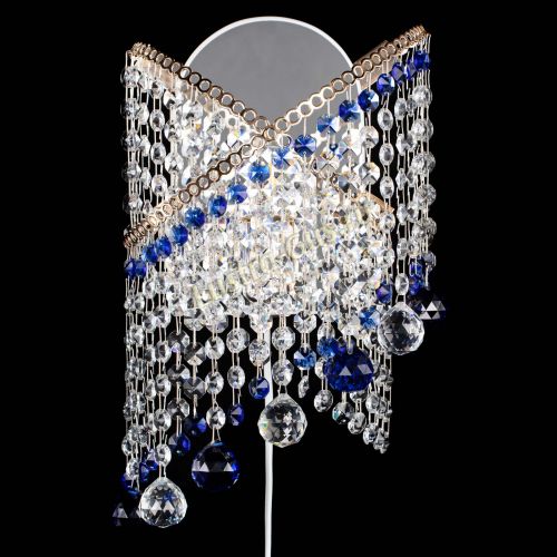 Бра Космея №3 синяя в Сочи Гусь Хрустальный