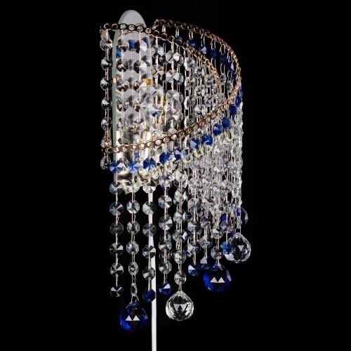 Бра Космея №3 синяя в Сочи Гусь Хрустальный