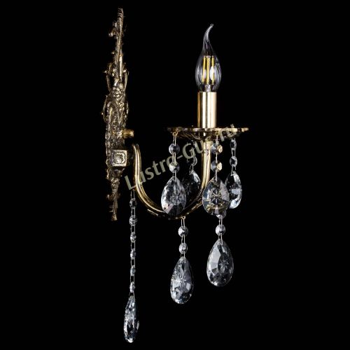 Бра бронзовая Матильда №1 звездочка в Сочи Гусь Хрустальный