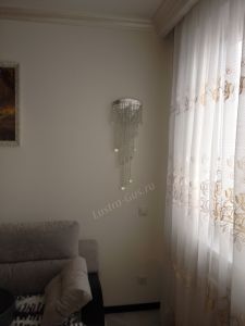 Люстра Виктория шар большая в Сочи отзыв и фото покупателя