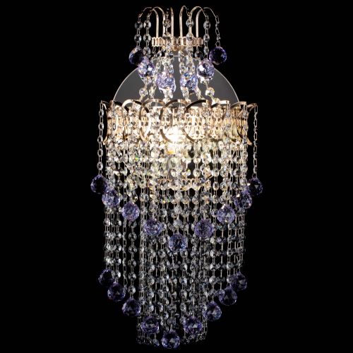 Бра Ника №5 фиолетовая в Сочи Гусь Хрустальный