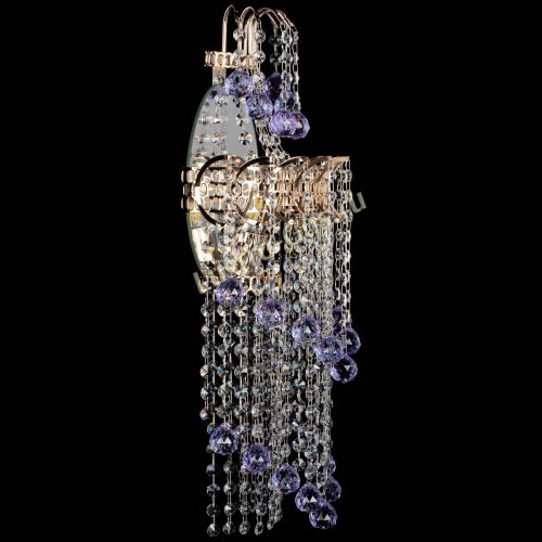 Бра Ника №5 фиолетовая в Сочи Гусь Хрустальный