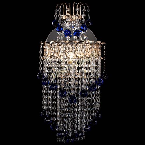 Бра Ника №5 синяя в Сочи Гусь Хрустальный