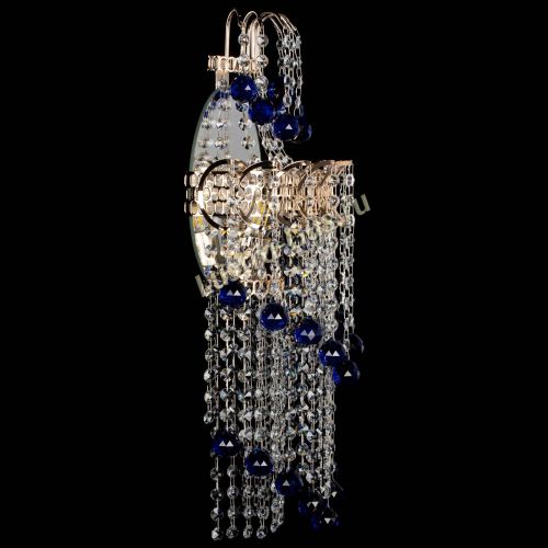 Бра Ника №5 синяя в Сочи Гусь Хрустальный