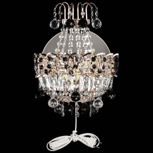 Бра Ника шар черная в Сочи Гусь Хрустальный