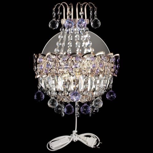 Бра Ника шар фиолетовая в Сочи Гусь Хрустальный