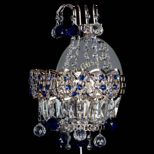 Бра Ника шар синяя в Сочи Гусь Хрустальный