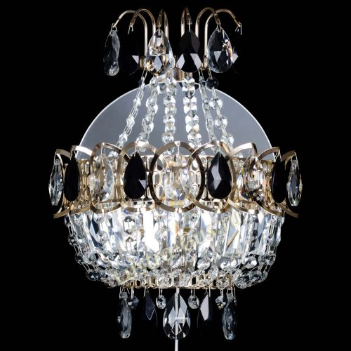 Бра Ника журавлик черная в Сочи Гусь Хрустальный