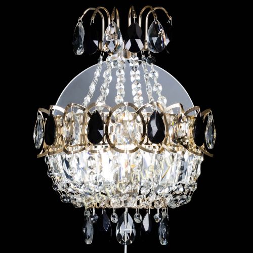 Бра Ника журавлик черная в Сочи Гусь Хрустальный