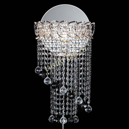 Бра Омега №1 черная в Сочи Гусь Хрустальный