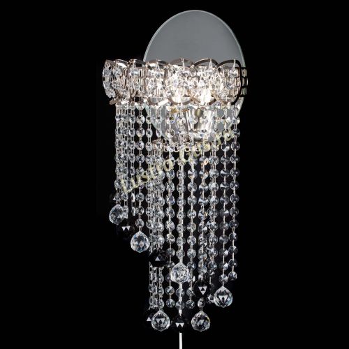 Бра Омега №1 черная в Сочи Гусь Хрустальный