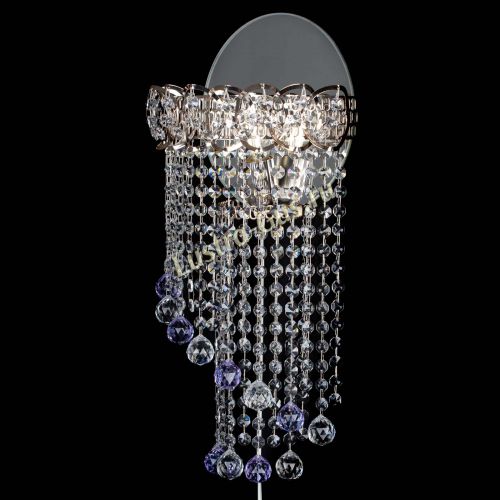 Бра Омега №1 фиолетовая в Сочи Гусь Хрустальный