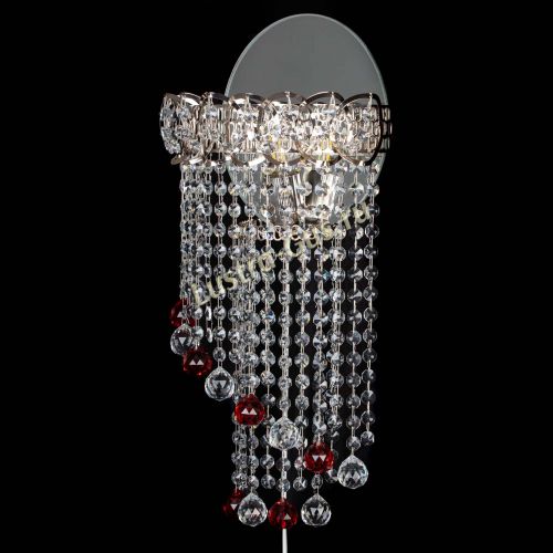 Бра Омега №1 красная в Сочи Гусь Хрустальный