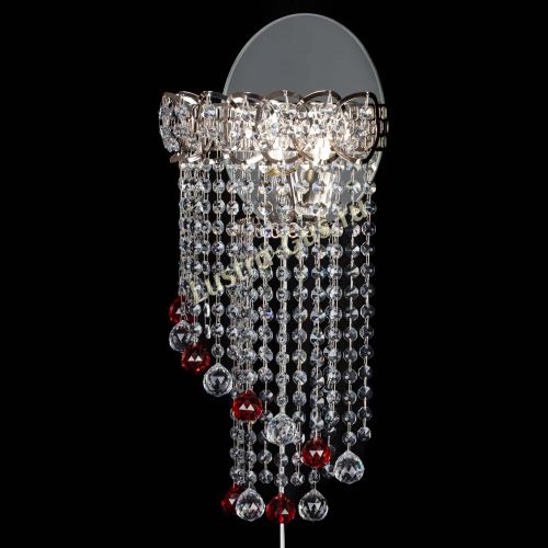 Бра Омега №1 красная в Сочи Гусь Хрустальный