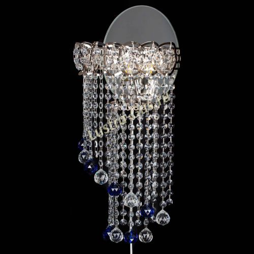 Бра Омега №1 синяя в Сочи Гусь Хрустальный