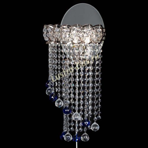 Бра Омега №1 синяя в Сочи Гусь Хрустальный