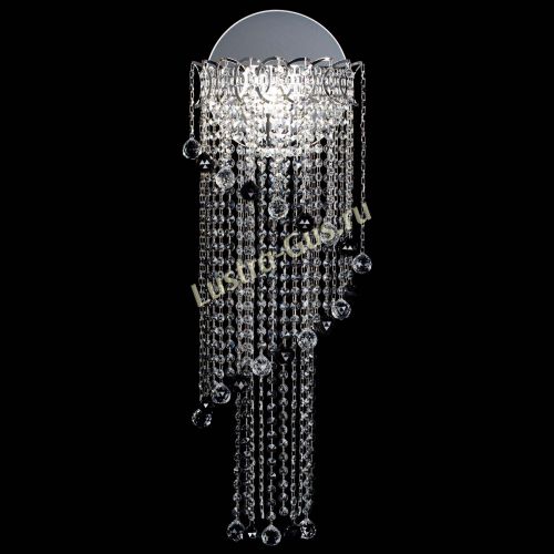 Бра Омега №3 черная в Сочи Гусь Хрустальный