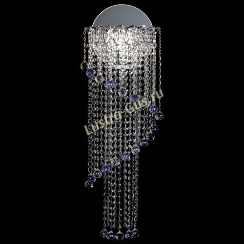 Бра Омега №3 фиолетовая в Сочи Гусь Хрустальный